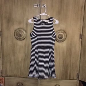 Comfortable striped dress